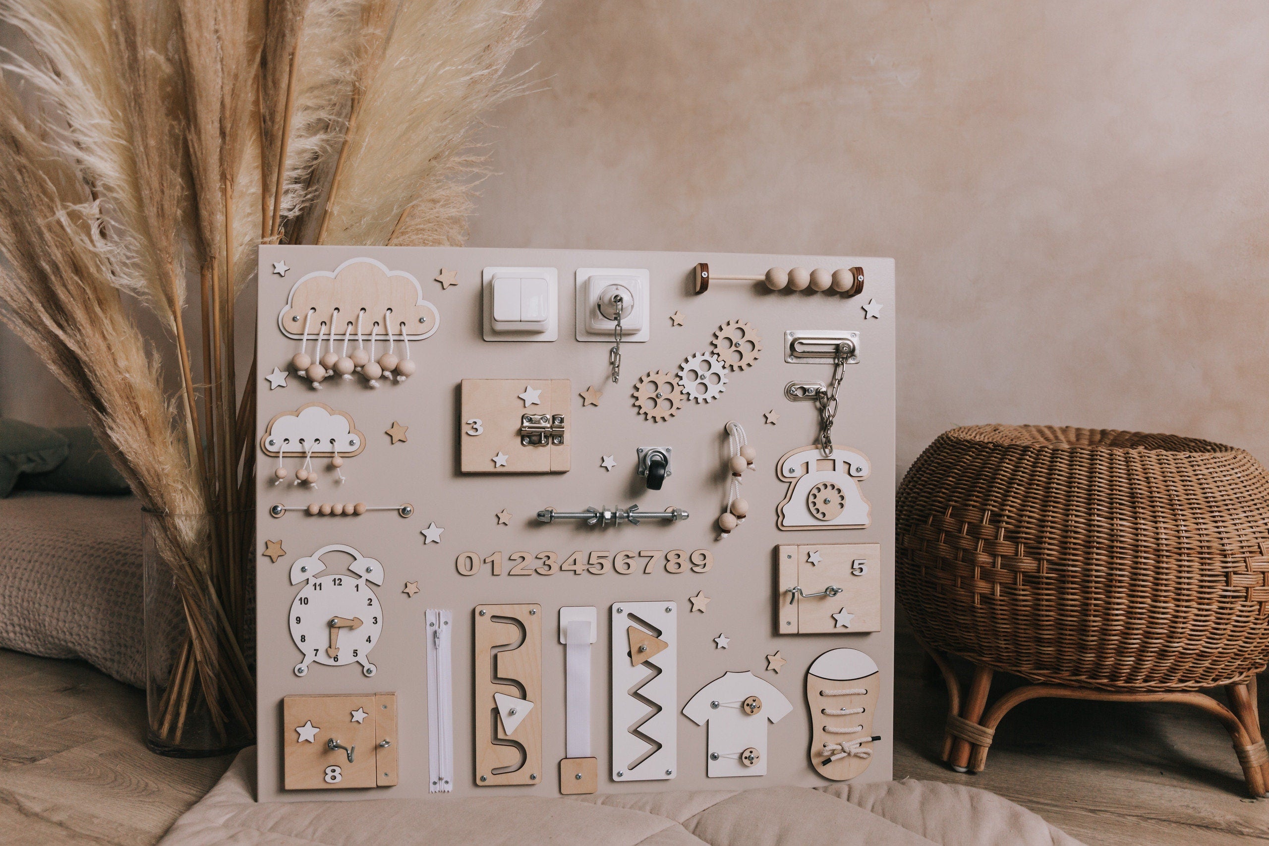 Tableau occupé personnalisé, tableau Montessori, cadeau pour tout-peti –  BusyBabyLV